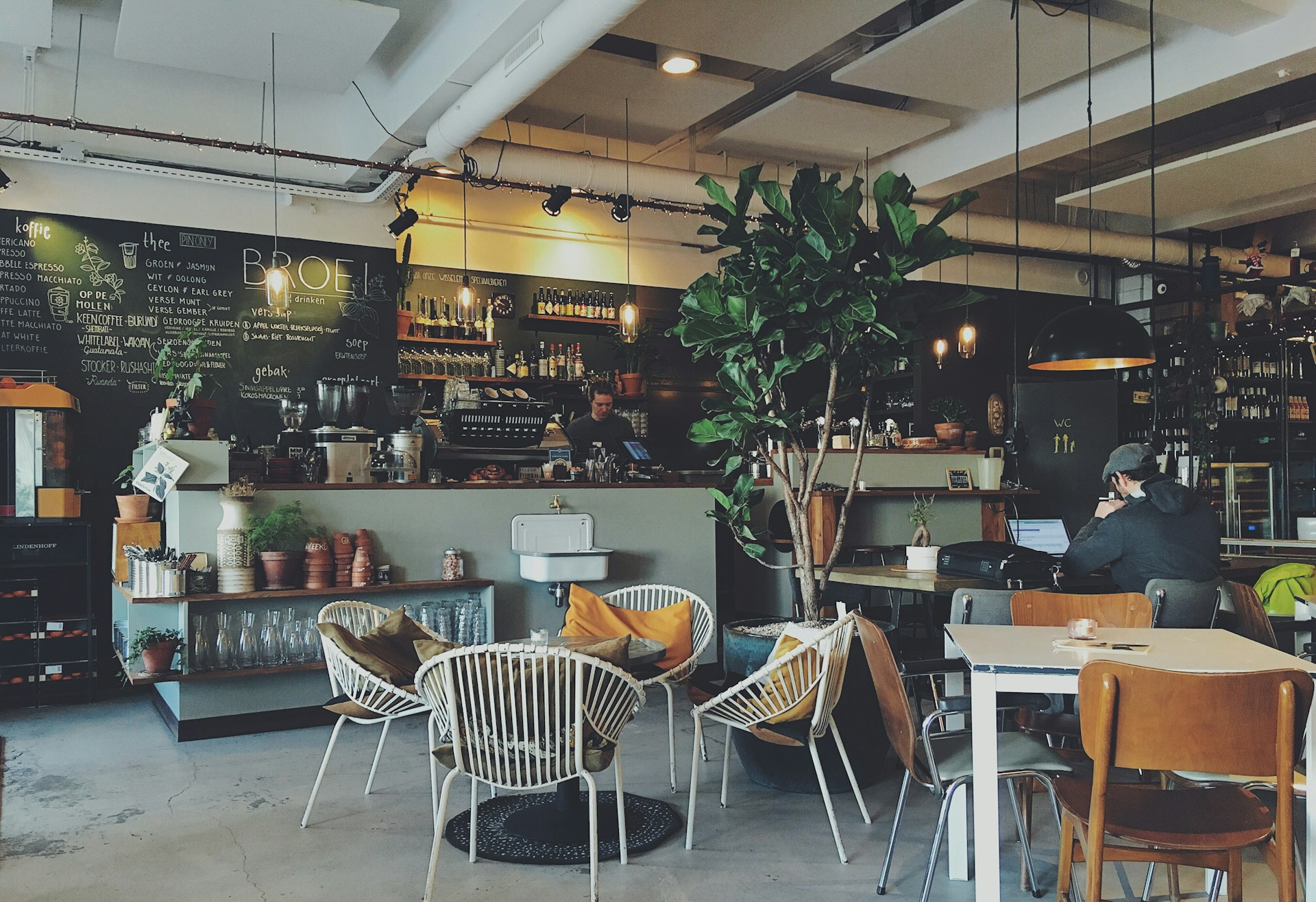 Grounds Coffee House interior